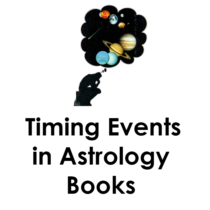 Timing Events in Astrology Books